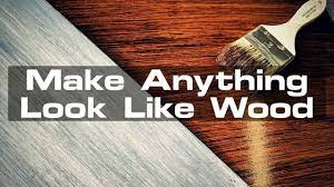 I was trying to get a wood finish with orange undertones. Make Anything Look Like Wood Youtube