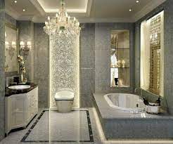 Tak lupa hadirnya kamar mandi dalam mewah yang juga menggunakan style pintu dorong kayu ala jepang, membuat kamar ini makin cantik. 40 Gambar Desain Kamar Mandi Mewah Elegan Terbaru 2021 Rumahpedia