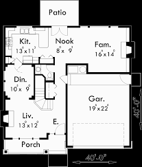 Explore 4 bedroom, 2 worried about climbing stairs? Two Story Craftsman Plan With 4 Bedrooms 40 Ft Wide X 40 Ft Deep