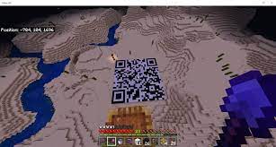 Left This Rickroll Qr Code At A Random Place In My Realm Let S See Who Is Going To Fall To It I Wasn T On Reddit For A Wh Minecraft Code Coding