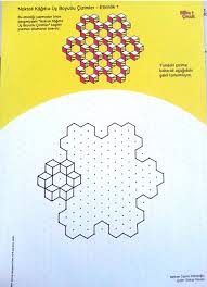 Bol bol pratik yaparak 3 boyutlu şekiller çizebilir, detaylar ekleyerek eşya haline getirebiliriz. Noktali Kagitta 3 Boyutlu Cizimler