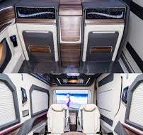 Feigeer Tech VIP Luxury Invisible Cup Holder Frame Electric Recliner Auto Modified Car Seat for Granvia Sienna Alphard