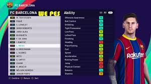 Fc barcelona players transfer news is something that constantly shows up. Efootball Pes 2021 Barcelona Player Ratings Youtube