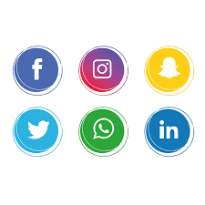 Illustrative communication and media logos to express your message loud and clear to your audience available on our collection of inspiring communication and media logo templates for download. Social Media Icons Collection Social Media Clipart Social Icons Media Icons Png And Vector With Transparent Background For Free Download Social Media Icons Media Icon Instagram Logo