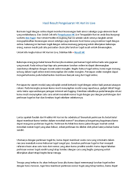 We did not find results for: Hasil Result Pengeluaran Hk Hari Ini Live