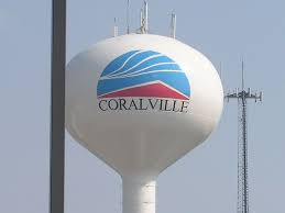 Coralville Ia Local Water Tower Water Tower Tower Post Cards