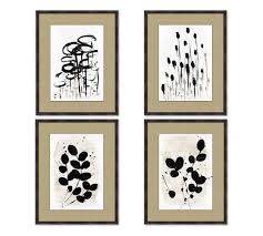 3.1 out of 5 customer rating. Nature Abstract Botanical Prints Framed Wall Art Pottery Barn