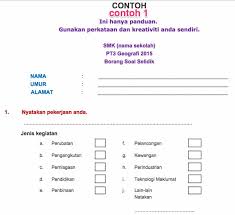 Contoh jawapan tugasan geografi pt3 2016 pengangkutan* lihat juga : Borang Soal Selidik Geografi Pt3 2017 Nah Contoh Terbaik