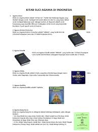 Arti dari tripitaka itu sendiri dinamakan sebagai tiga keranjang. Kitab Suci Agama Di Indonesia Pdf