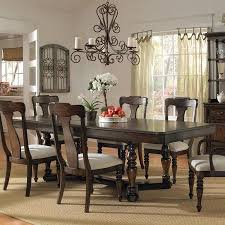 Inspired by the sun drenched warm days and cool nights of northern californias coastal wine county the san mateo dining room collection embraces a relaxed sense of elegance. Gather Friends And Family Around This Classic Dining Table Crafted Of Wood And Showcasing A Rich Fini Dining Table In Kitchen Kitchen Dining Sets Dining Table