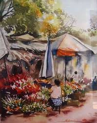 Tableau De Romain Rakotoarimanana Marche 10 Comment Peindre Peintre Tableau