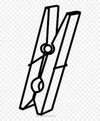 A few boxes of crayons and a variety of coloring and activity pages can help keep kids from getting restless while thanksgiving dinner is cooking. Clothespin Coloring Page Peg Clipart For Coloring Hd Png Download Vhv