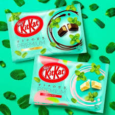 Kit Kat Premium Citrus Mint Limited Seasonal Special Edition 12 Pieces Made In Japan Takaski Com Kit Kat Japanese Green Tea Matcha Japanese Chocolate
