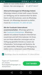 Februar 2021 geht laut der gut informierten seite wabetainfo ein neues kommunikationskonzept an den start. Whatsapp Jetzt Ab 16 Was Droht Nutzern Die Ein Falsches Alter Angeben Ra Christian Solmecke Zur Rechtslage