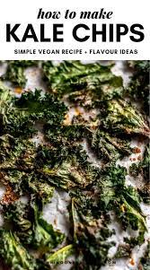 How To Make Kale Chips Recipe Kale Chips Kale Chip Recipes Making Kale Chips