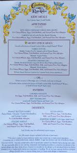 Cinderellas Lunch Menu 002 Disney Menus Cinderella Royal Table Disney Dinner
