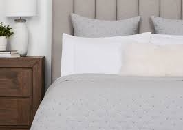 Shop for light gray bedding at bed bath & beyond. Sadler Bedspread Light Grey Urban Barn