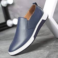 Herren Leder Business Schuhe Casual Anzugschuhe Zum Reinschlupfen Halbschuhe Anzuge Hochzeit Schuhe Mokassins Flache Slipper Slip On Schuhe Mann Sapatos Nautica