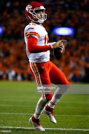 Quarterback Patrick Mahomes Of The Kansas City Chiefs Crosses The Kansas City Chiefs Football Kansas City Chiefs Kansas City