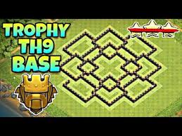 It defends really well against a lot of. Best Th9 Trophy Base Layout 2020 Anti 2 Star Anti Lavaloon Base With Link Clash Of Clans Youtube