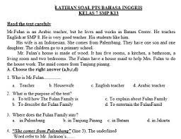 Artikel ini berisi beberapa latihan soal penilaian tengah semester (pts) untuk siswa kelas 7 smp semester genap 2021. Download Contoh Soal Pts Bahasa Inggris Kelas 7 Semester 2 K13 Tahun 2020 Beritapppk Com