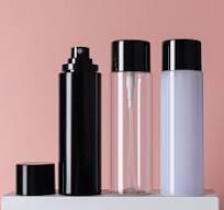 Wholesale 100ml PET Plastic Bottles with Black Pump Head