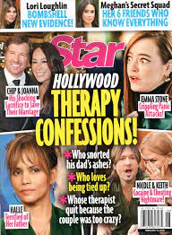 By the way, do you know wich country star sessions girls are from? Star Magazine February 10 2020 Hollywood Therapy Sessions Emma Stone Keith Urban Nicole Kidman Halle Berry Chip Joanna Gaines Lori Loughlin Meghan Markle Star American Media Incorporated Amazon Com Books