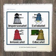 Cross stitch patterns exfoliate dalek free. Dalek Counted Cross Stitch Patterns Dr Who Humor Geeky Etsy Cross Stitch Patterns Cross Stitch Counted Cross Stitch Patterns