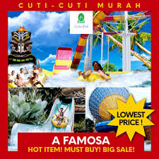 The theme park offers different kinds of pools varying in depth and attractions. Mykad Child Foreigner Child Weekday Weekend Melaka Malacca A Famosa Theme Parks Old West Admission Ticket Best Price Lowest Price Hot Item Big Sales Skip Queue Lazada
