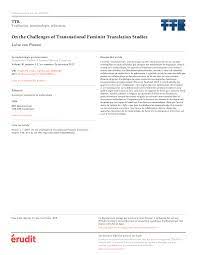 About press copyright contact us creators advertise developers terms privacy policy & safety how youtube works test new features press copyright contact us creators. Pdf On The Challenges Of Transnational Feminist Translation Studies