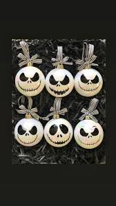 Jack Skellington Christmas Tree Decorations Set Of 6 Etsy In 2020 Christmas Tree Decorations Nightmare Before Christmas Decorations Christmas Tree Decorations Sets