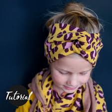 Auf instagram kam diese diy idee so gut bei euch an, dass es heute direkt die diy anleitung für die haarbänder gibt. Videotutorial Bandeau Haarband Stirnband Kid5