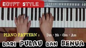 Not angka lagu dari pulau dan benua brainly co id. Dari Pulau Dan Benua Egypt Style Simple Piano Chords Chordify