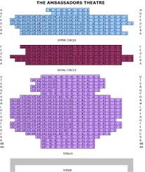 Ambassadors Theatre Seating Plan