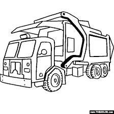The spruce / wenjia tang take a break and have some fun with this collection of free, printable co. Garbage Truck Coloring Page Online Coloring Monster Truck Coloring Pages Truck Coloring Pages Garbage Truck