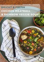 Recipe How To Make Chicken Bone Broth Meatball Veggie Soup Chicken Veggie Soup Veggie Soup Broth Recipes