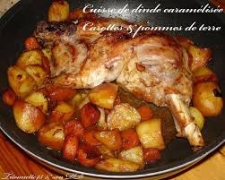 Cuisse De Dinde Caramelisee Carottes Et Pommes De Terre Les Recettes De Titounette45 Recette Dinde Cuisse De Dinde Recette Cuisse De Dinde