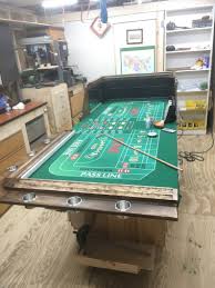 Custom Craps Table Backboard W Rubber Diamond Back Chip Etsy In 2020 Craps Drink Holder Led Strip Lighting