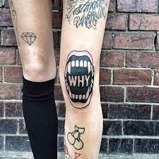 Art Nau Informasi Tentang Karya Seni Dan Karya Lukisan Knee Tattoo Tattoos Leg Tattoos