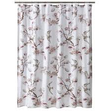 Threshold Shower Curtain Bird Pink Bird Shower Curtain Fabric Shower Curtains Shower Curtain
