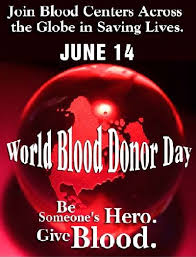 For encouraging people to donate blood we have compiled the best blood donation quotes and slogans with blood donation posters that definitely the blood you donate gives someone another chance at life. World Blood Donor Day Is June 14 We Need You Portage News