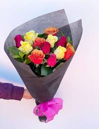 Maybe you would like to learn more about one of these? Elegant 12 Mixed Roses Online Flower Delivery Melbourne In 2021 Roses Valentines Day Vibrant Bouquet Elegant Bouquet