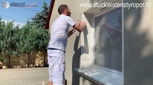 Nur in verbindung mit dem wdvs fensteranschlussprofil 3859 oder bei bedarf auch mit dem wdvs rollladenanschlag 3863 einsetzen! Laibungsprofile Fur Die Fensterumrandung Aus Styropor