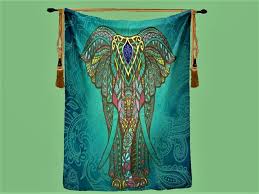 One of my hobbies is browsing wall tapestries online and wishing i had some but i can never bring myself.many museums such as the cluny and metropolitan museums have original tapestries hanging as historic art. Second Life Marketplace Tapestry Wall Hanging Art Elephant Silk Cloth Print