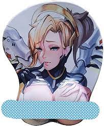 XSPWXN Overwatch Mercy 3D Anime Pretty Girl Big Breast Boobs Ergonomic  Mouse Pad with Wrist Support Non-Slip Backing Relief for Gaming Office  Computer Laptop : Amazon.ca: Electronics