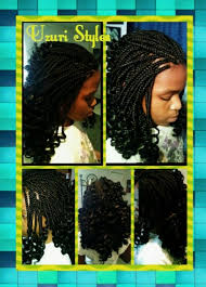 Pretty Small Box Braids With Curled Ends Small Box Braids Box Braids Styling Kids Box Braids
