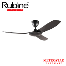 I have a rubine ceiling fan for five years. Rubine 52 Fabio Series A B S 3 Blades Ceiling Fan With 6 Speed Remote Control