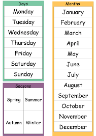 The song came out in 1992. Days Of The Week Month Of The Year Proprofs Quiz