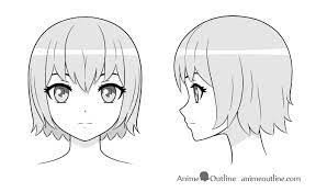 There a slew of choices for drawing papers, but strath more papers are advised. How To Draw An Anime Girl S Head And Face Animeoutline