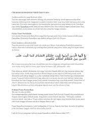 Namun mungkin kemampuan untuk melihat hilal tidak semua orang bisa melakukannya. Ceramah Ramadhan Perintah Puasa